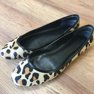 Banana Republic Leopard Flats